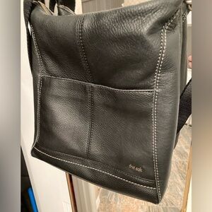 The Sak Black Leather Crossbody